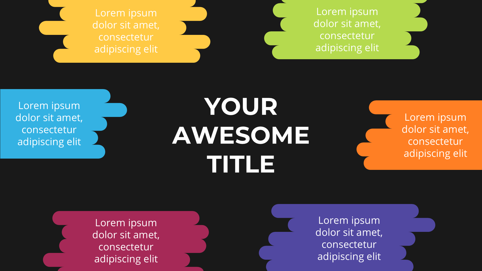 Abstract Dark slide 2